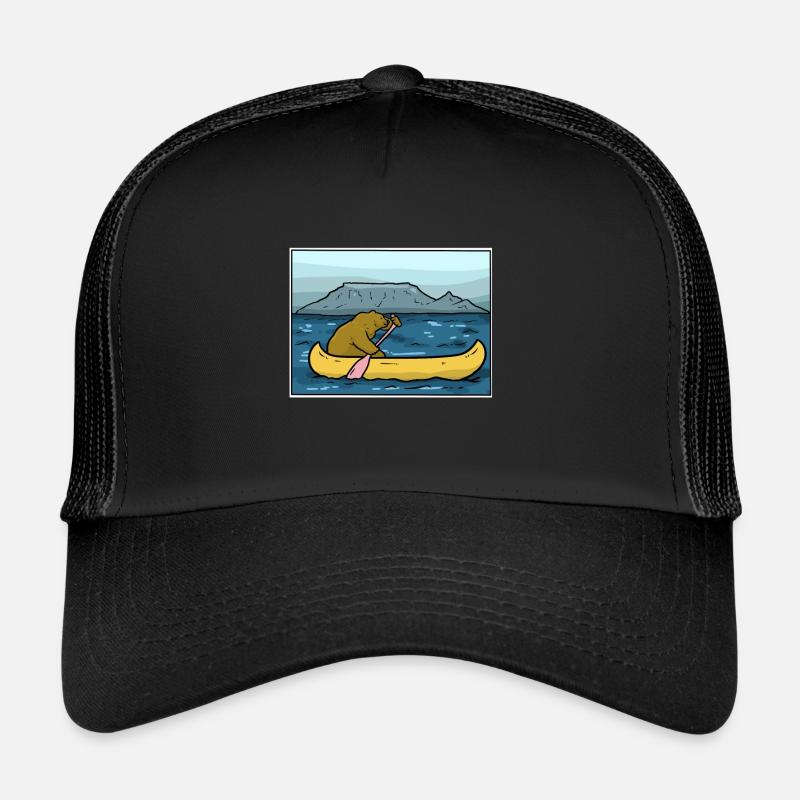 Tafelberg - Trucker Cap - Schwarz/Schwarz