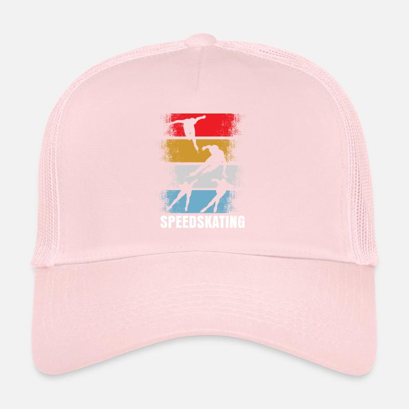 Speed Skating Retro Trucker Cap