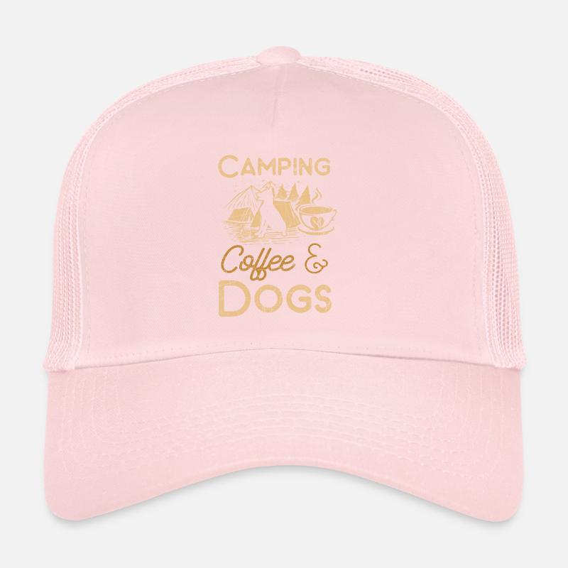 Camping Wohnwagen Camper Natur Hunde Geschenkidee Trucker Cap