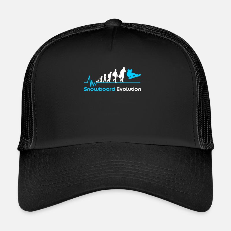 Snowboard Evolution Geburt Trucker Cap