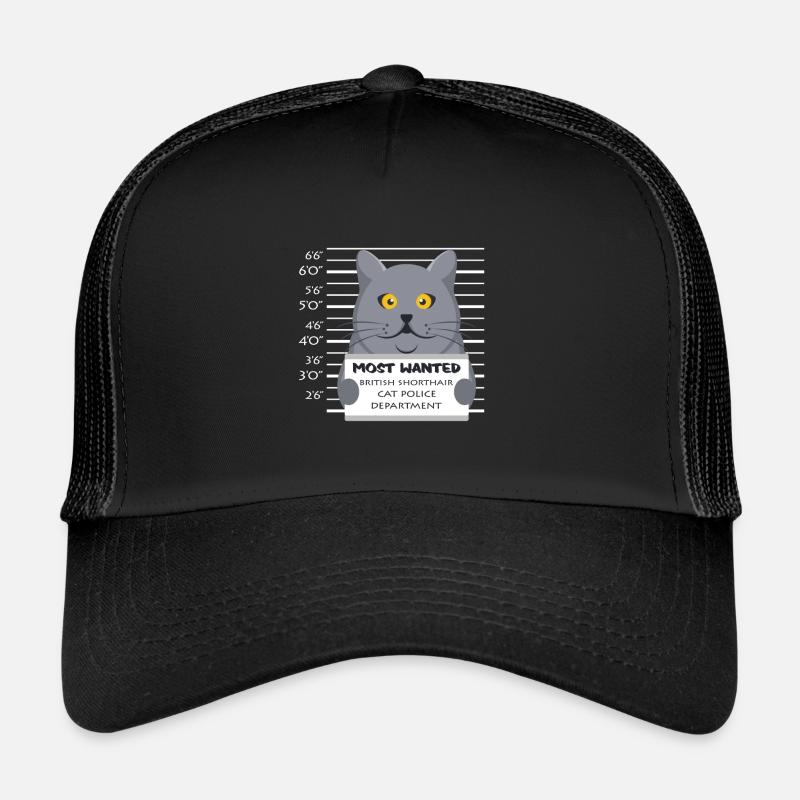 Britische Kurzhaar Katze Trucker Cap