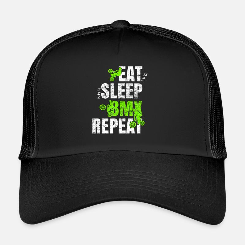 BMX - Trucker Cap - Schwarz/Schwarz
