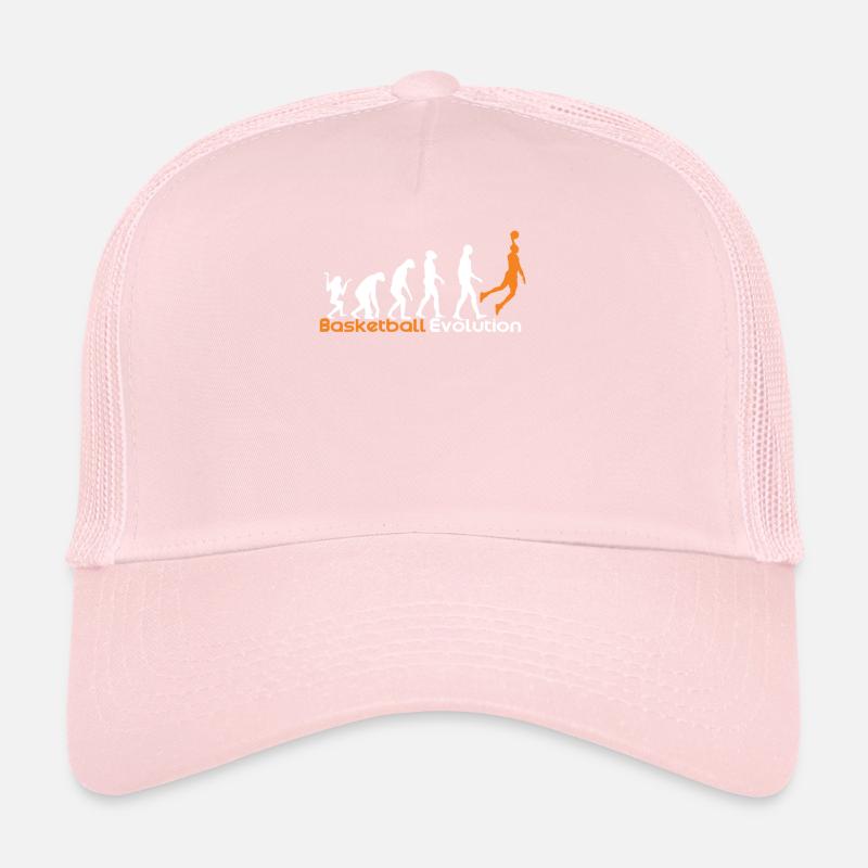 Basketball Evolution Trucker Cap