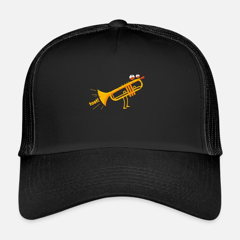 Trumpet - Trucker Cap - black/black