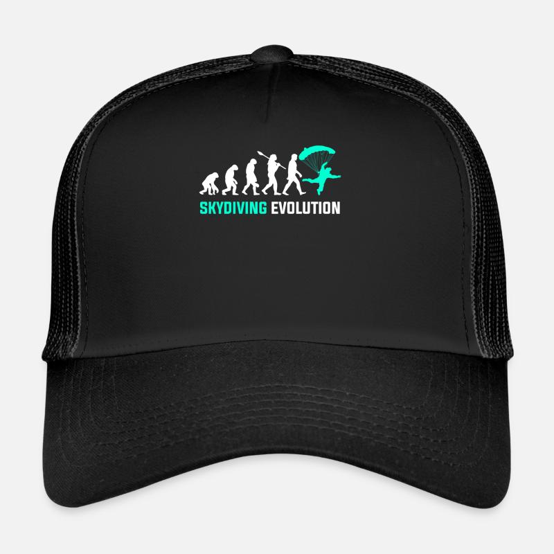 Evolution du parachutisme Casquette trucker 