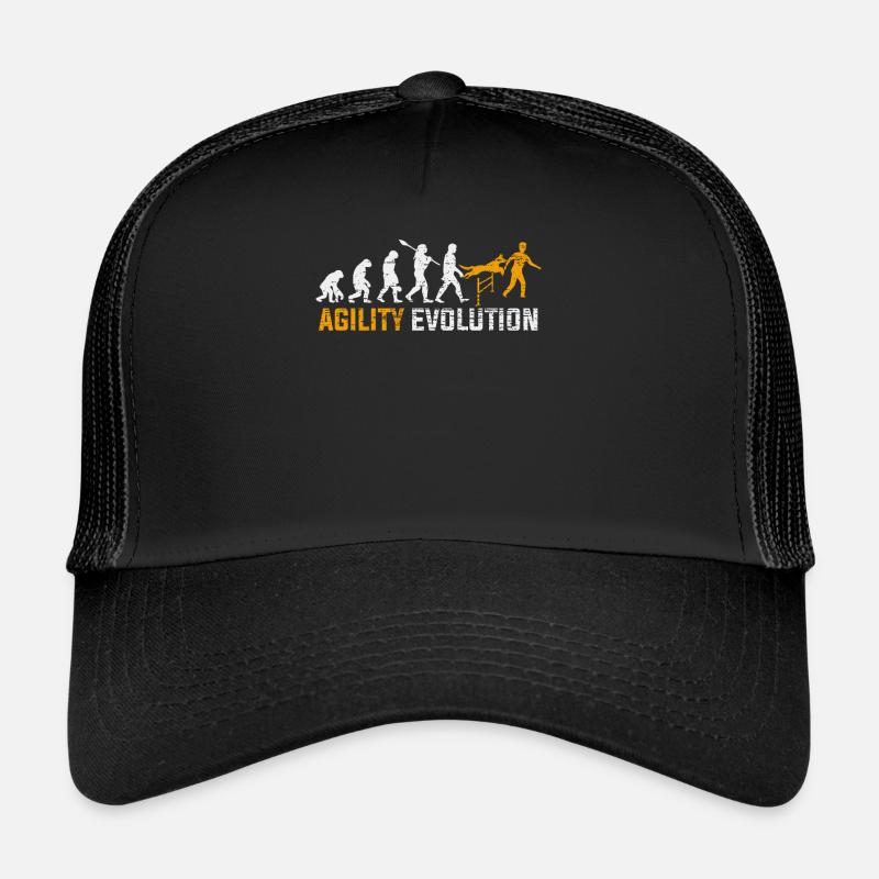 Agility Dog Sport Evolution Gift Trucker Cap