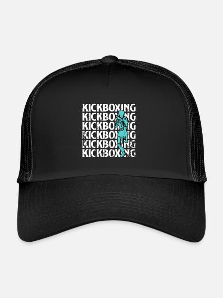 Kickboxing - Trucker Cap - Schwarz/Schwarz