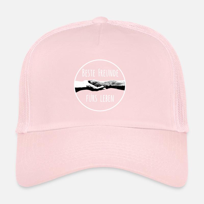 Besten Freunde fuers Leben Hunde Trucker Cap