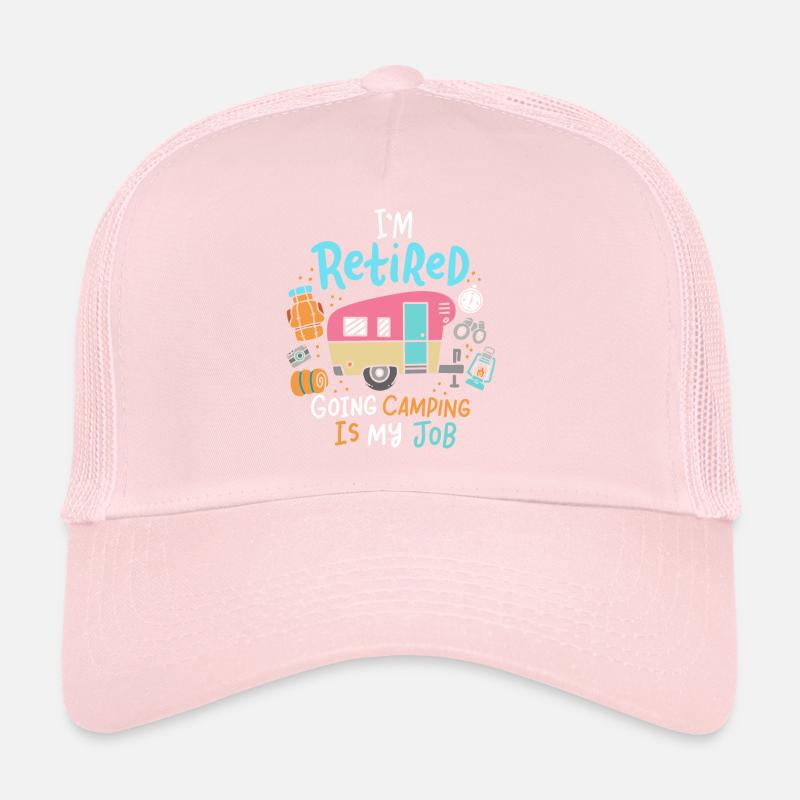 Camping Ruhestand Trucker Cap