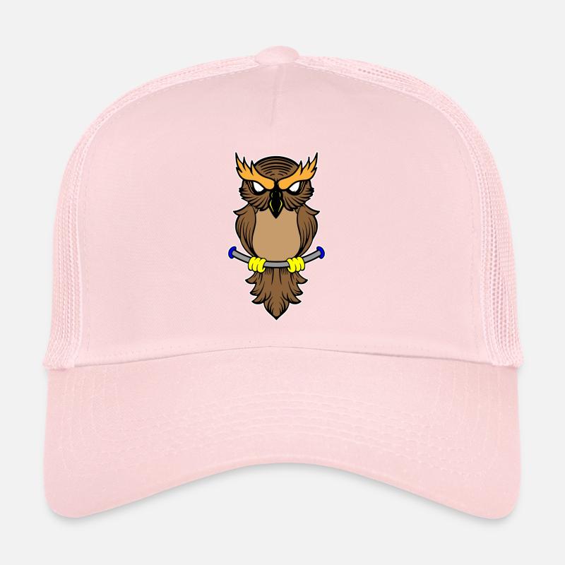 Hibou Casquette trucker 