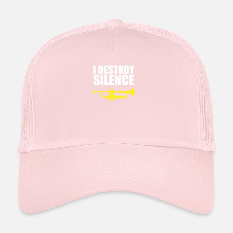 I DESTROY SILENCE Marching Band Trucker Cap