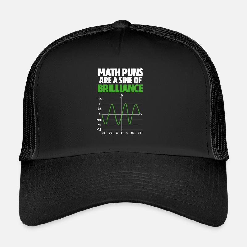 Mathe - Trucker Cap - Schwarz/Schwarz