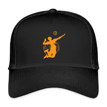Volleyball - Trucker Cap - black/black - Front