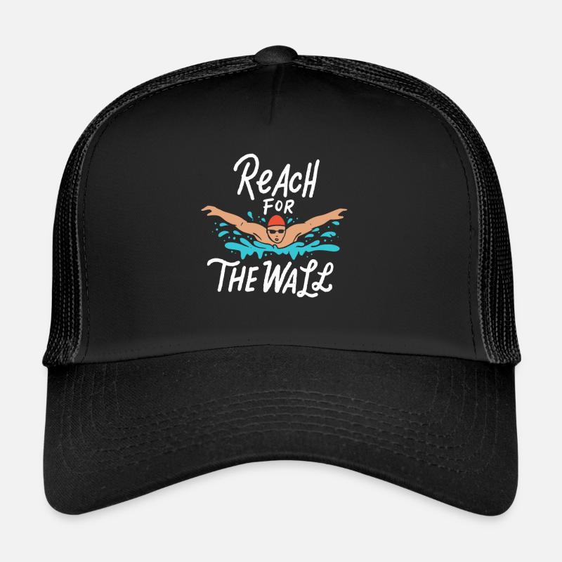 Natation Natation papillon nageur Casquette trucker 