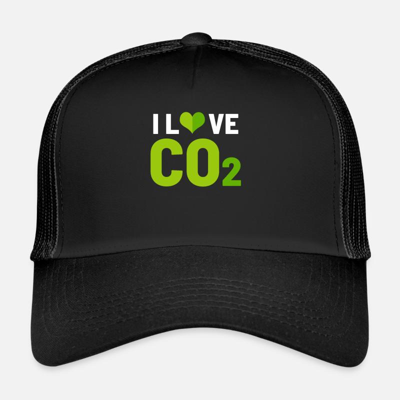 Ich liebe CO2 Trucker Cap