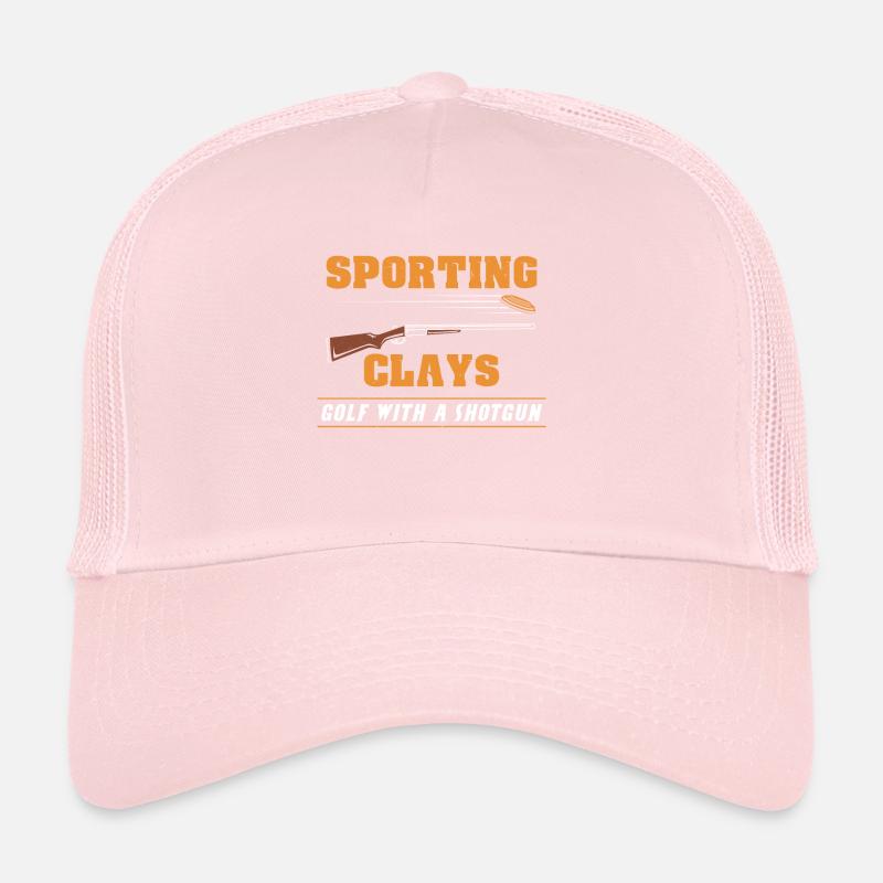 Shooting target clay pigeon shooting Trucker Cap