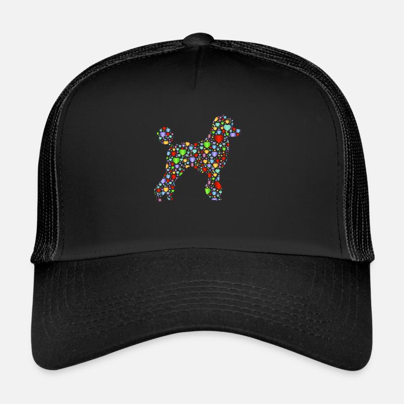 Poodle Hearts Casquette trucker 
