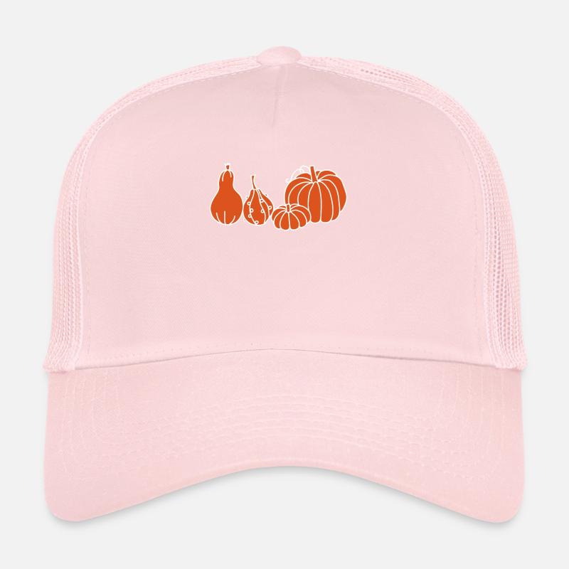 Pumpkin and Squash Trucker Cap
