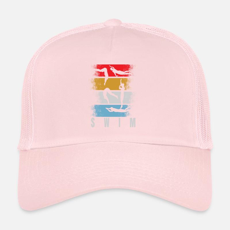 Rétro de natation Casquette trucker 