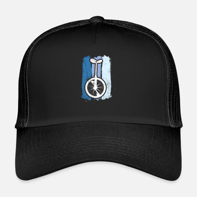 monocycle - Casquette trucker  - noir/noir