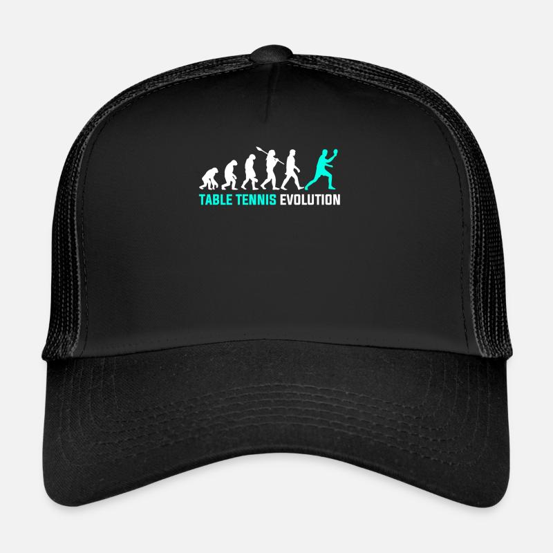 Evolution du tennis de table Casquette trucker 
