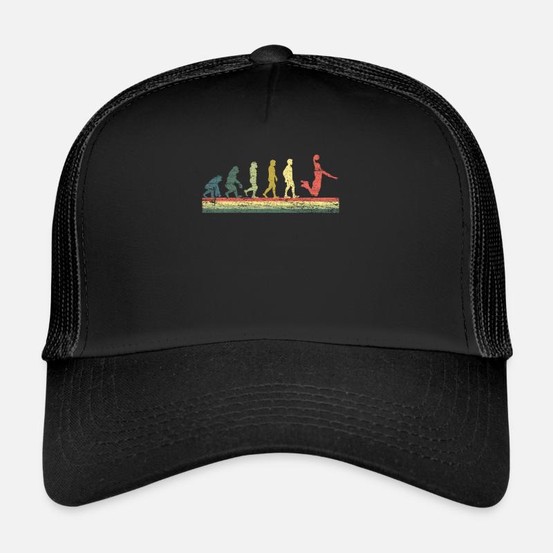 Basketball - Trucker Cap - Schwarz/Schwarz