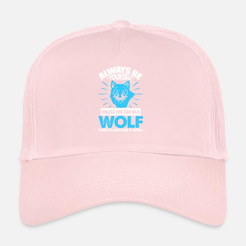 Wolf Wolfpack Wolves Nature Wild Wilderness Cadeau Casquette trucker 