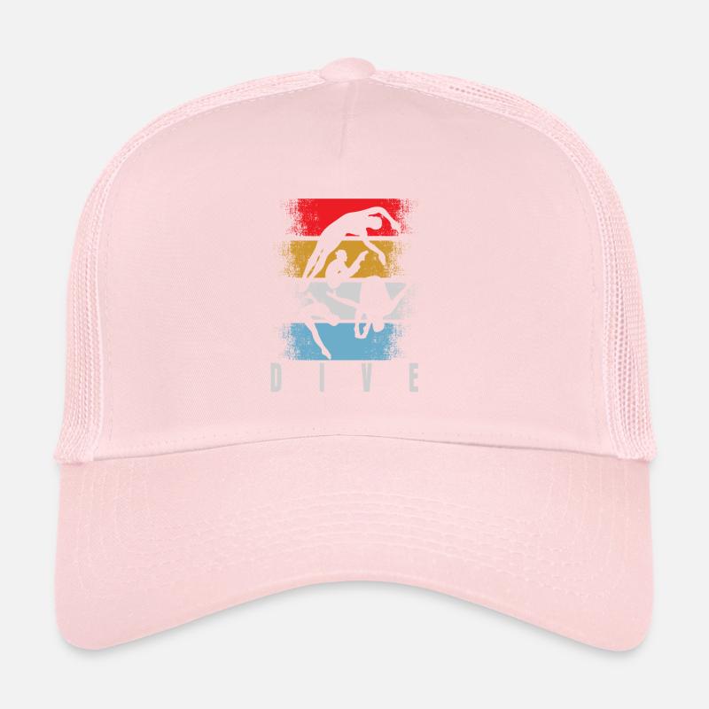Diving retro Trucker Cap