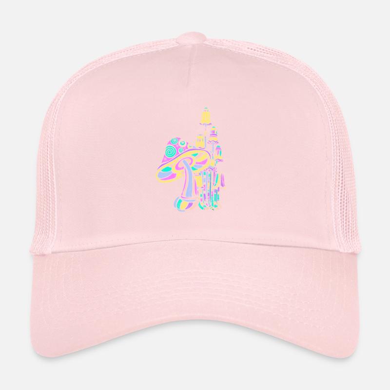 Éponges champignons Fête d’Illusion Casquette trucker 