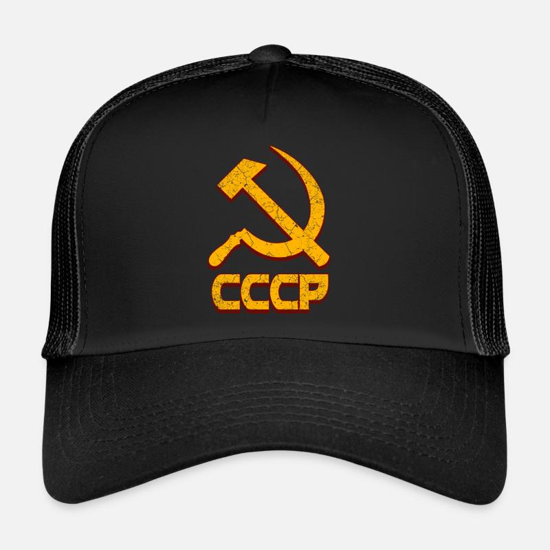 USSR - Soviet Union - Hammer and cresce Trucker Cap