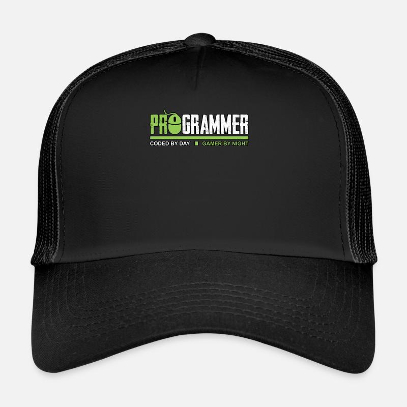 ProGrammer Gamer Programmer Nerd PC Gift Trucker Cap