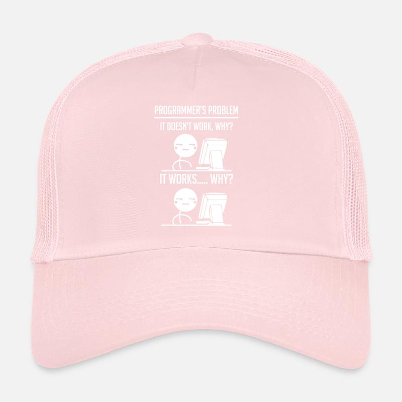 Programmer Code Developer Trucker Cap