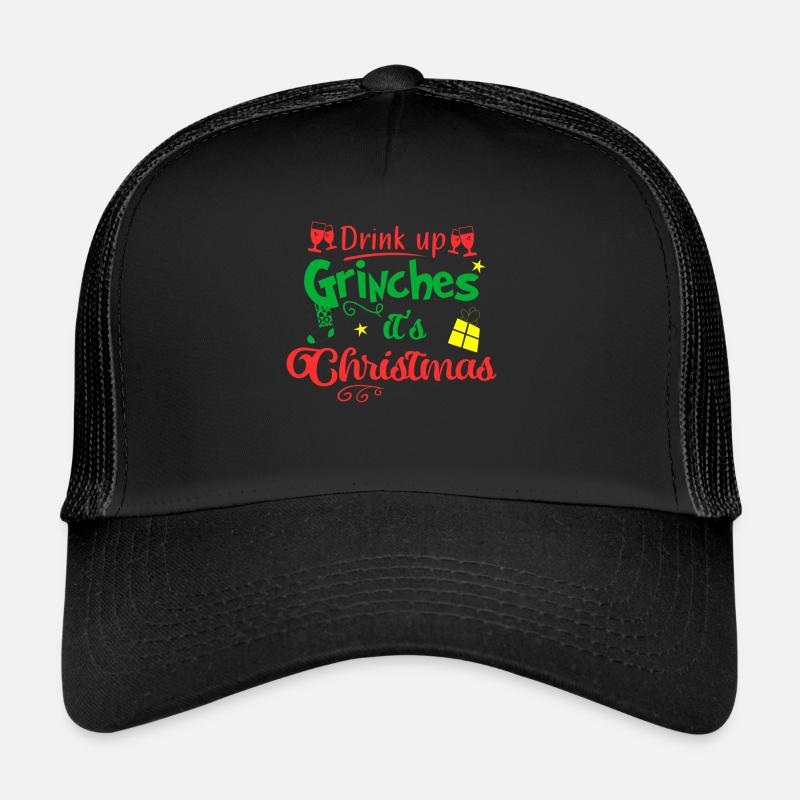 Noël - Casquette trucker  - noir/noir