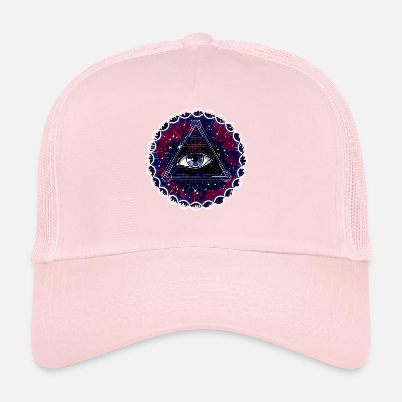DMT Psychedelic Sacred Geometry Trucker Cap