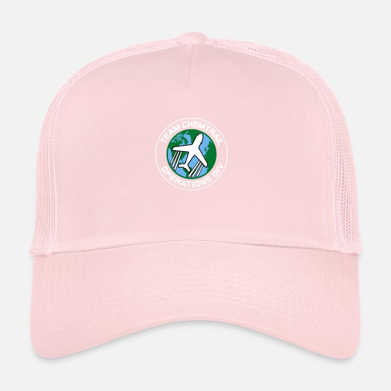 Équipe de pilotes d’aviation Chemtrail Casquette trucker 