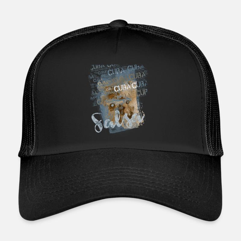 Salsa Cubana - Cadeau de danseuse de salsa Casquette trucker 
