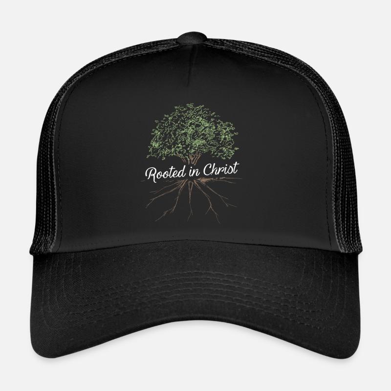 Enracinée dans le Christ Casquette trucker 