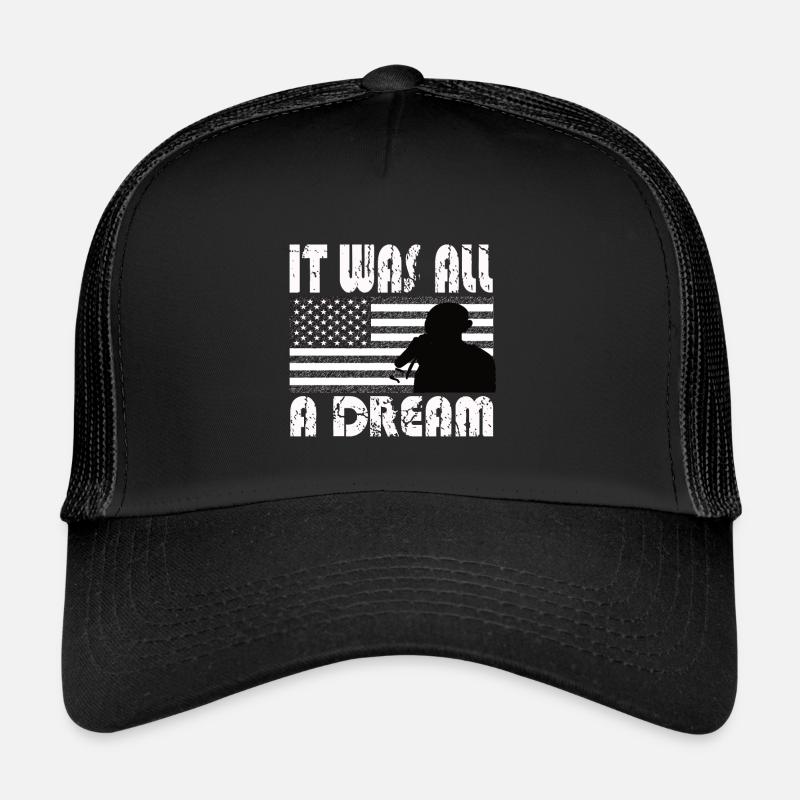 hip hop - Trucker Cap - black/black