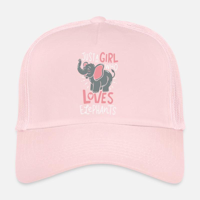 elephants Trucker Cap