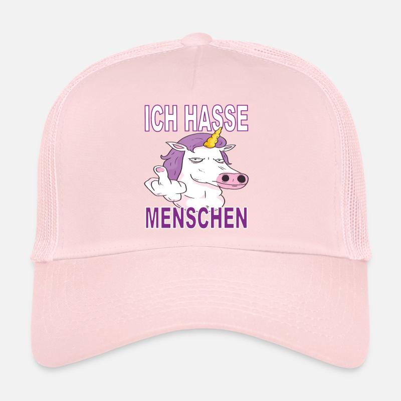 Ich hasse Menschen Trucker Cap