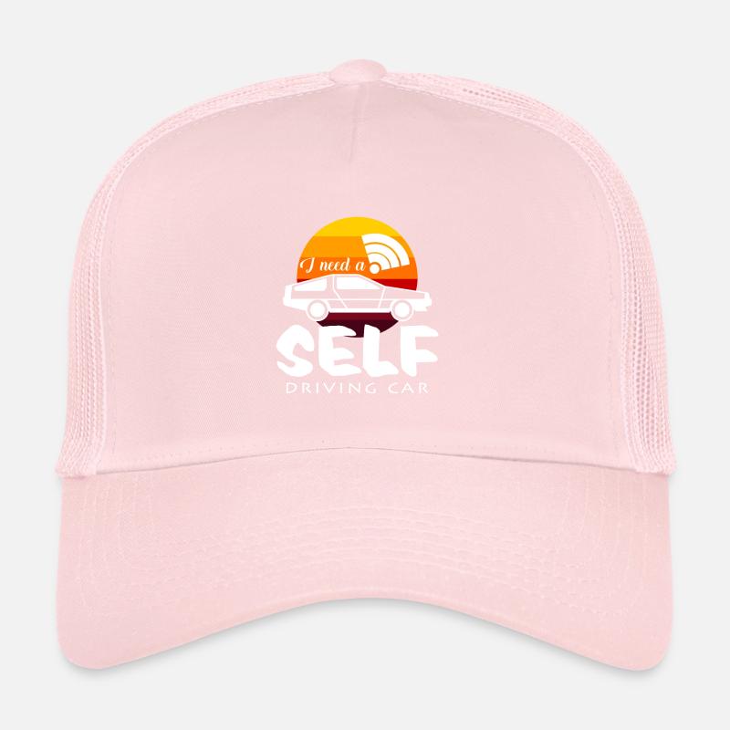 Ich brauche ein autonom fahrendes Auto Zukunft Trucker Cap
