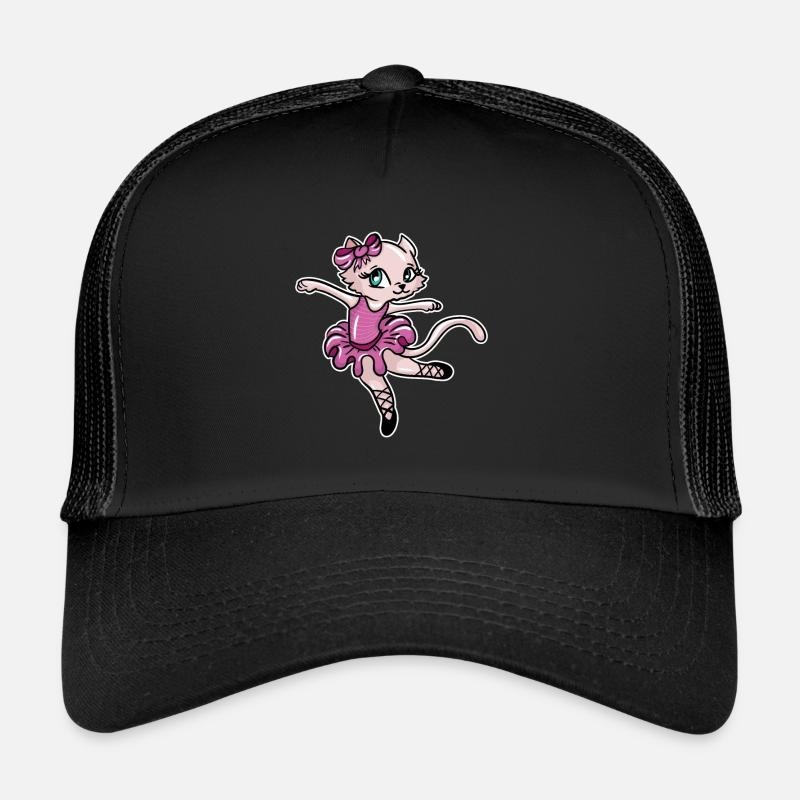 Mignon chat ballerine Casquette trucker 
