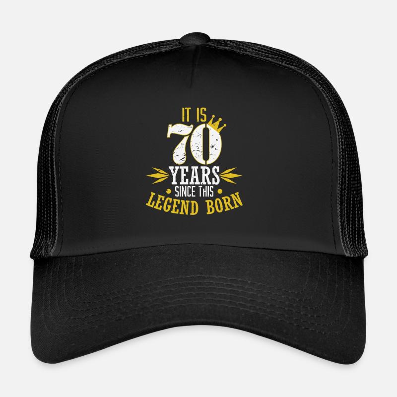 70ème anniversaire Casquette trucker 