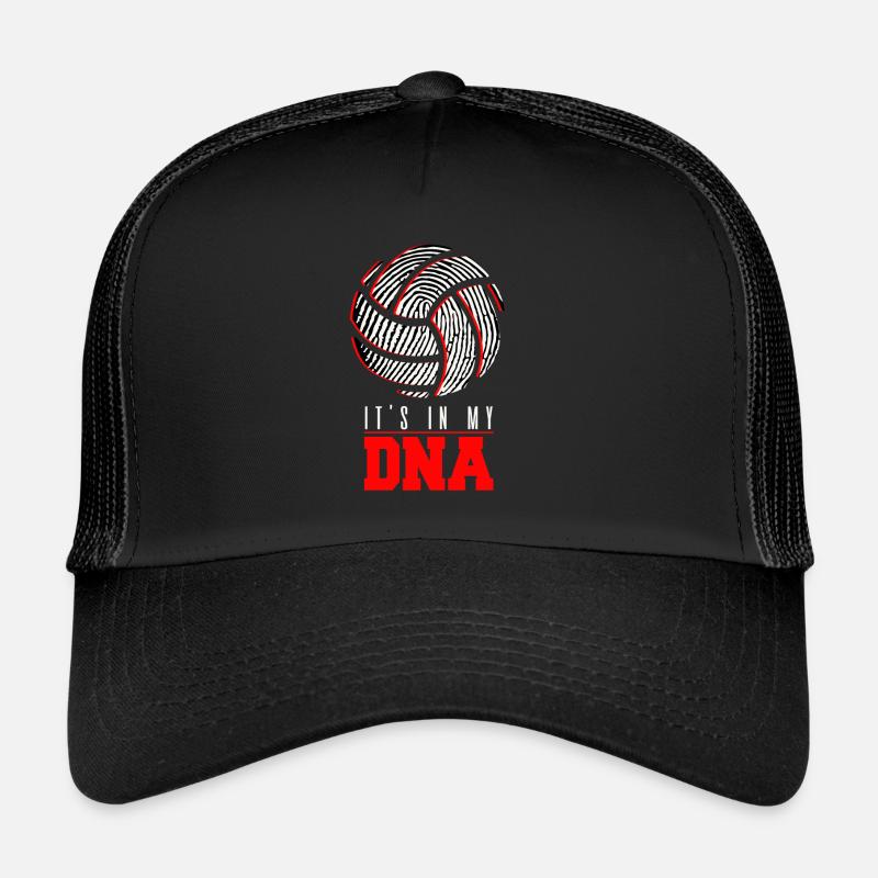 Volleyball - Trucker Cap - Schwarz/Schwarz