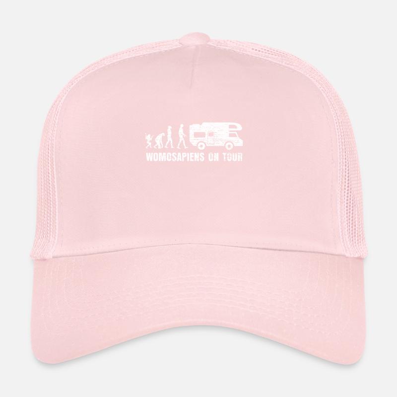 Wohnmobil Wohnwagen Evolution Camping Trucker Cap