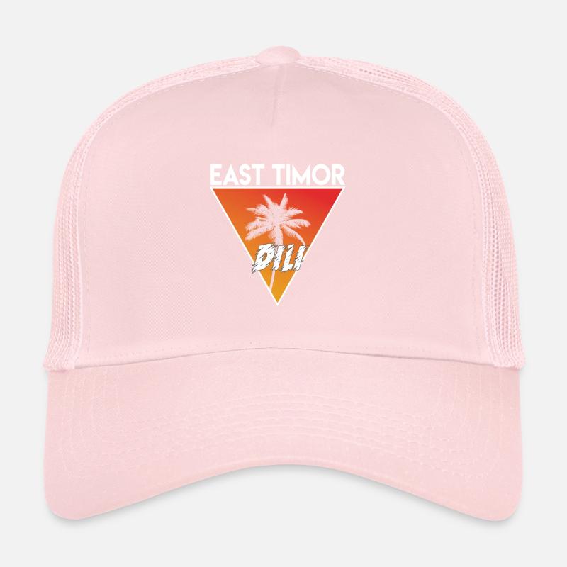 Timor oriental avec capitale Casquette trucker 