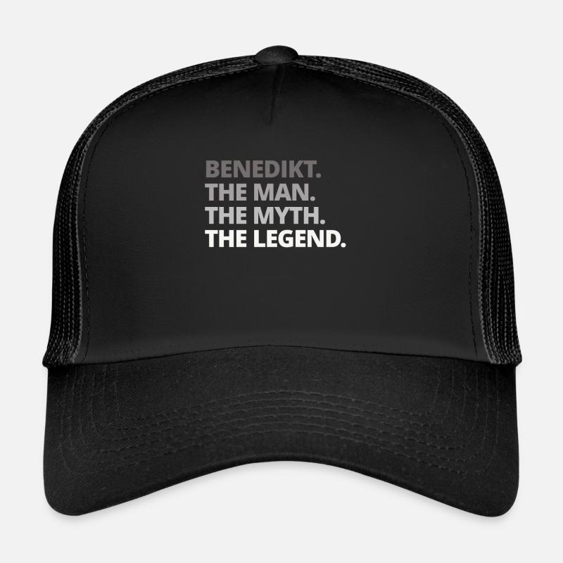 Benedikt Name Spruch Geschenk Trucker Cap