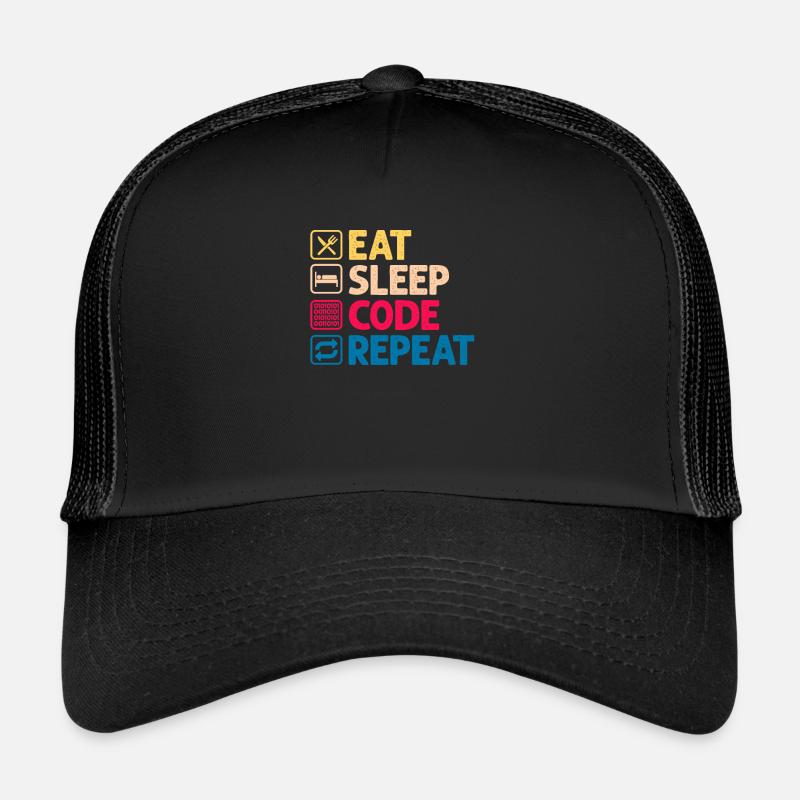 Programmierer Code Informatik Coder Geschenk Trucker Cap