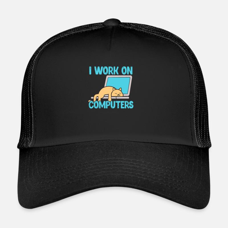 Programmeur informatique code informatique cadeau Casquette trucker 