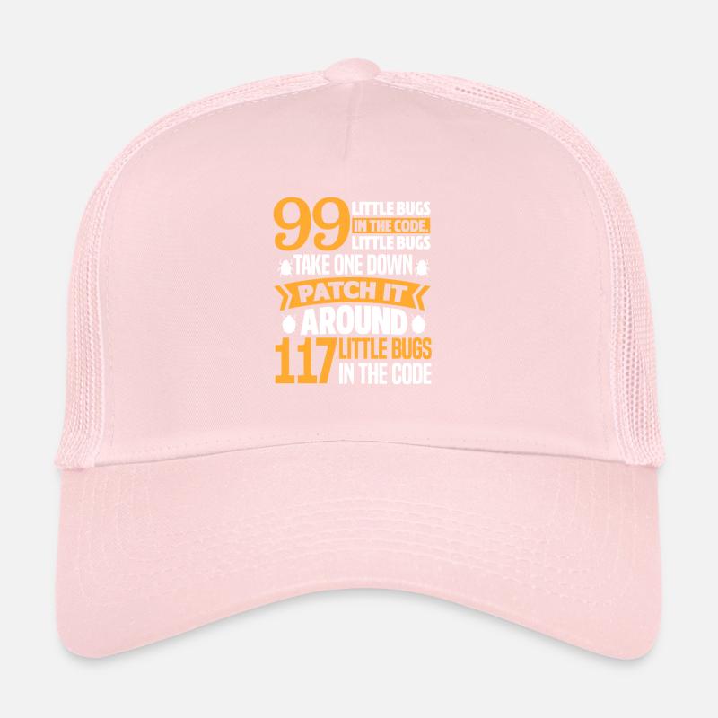 Programmeur code cadeau codeur informatique Casquette trucker 